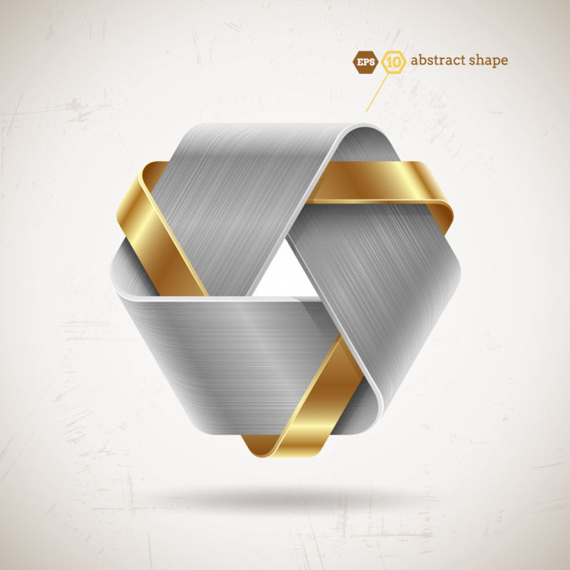 矢量抽象金属背景设计