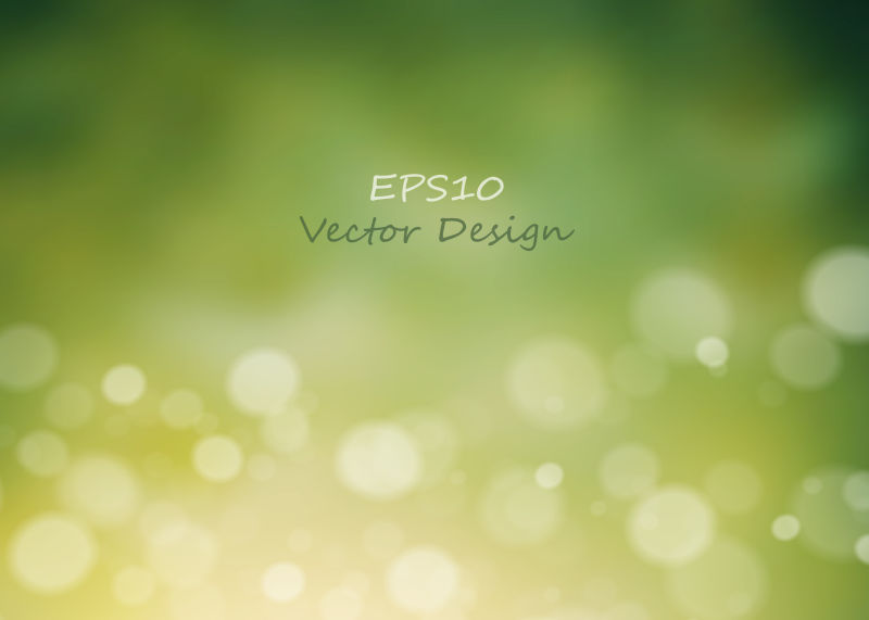 矢量抽象绿色光点图案设计背景