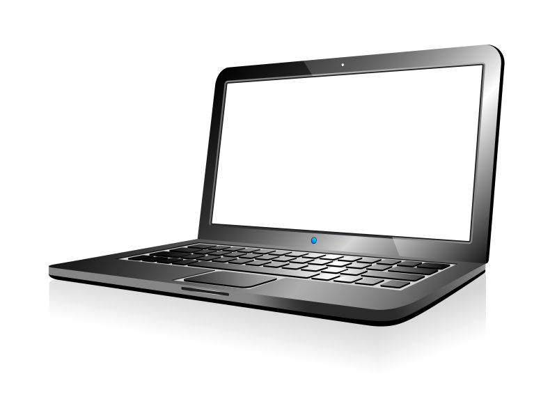 矢量膝上型计算机