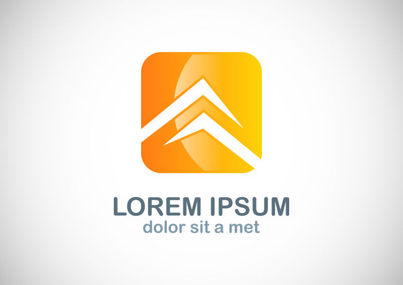 矢量商务企业图标设计图