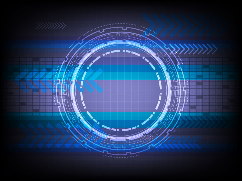 矢量的创意数字背景