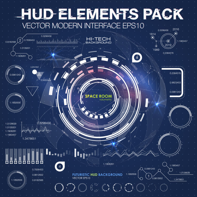 矢量未来科技界面设计