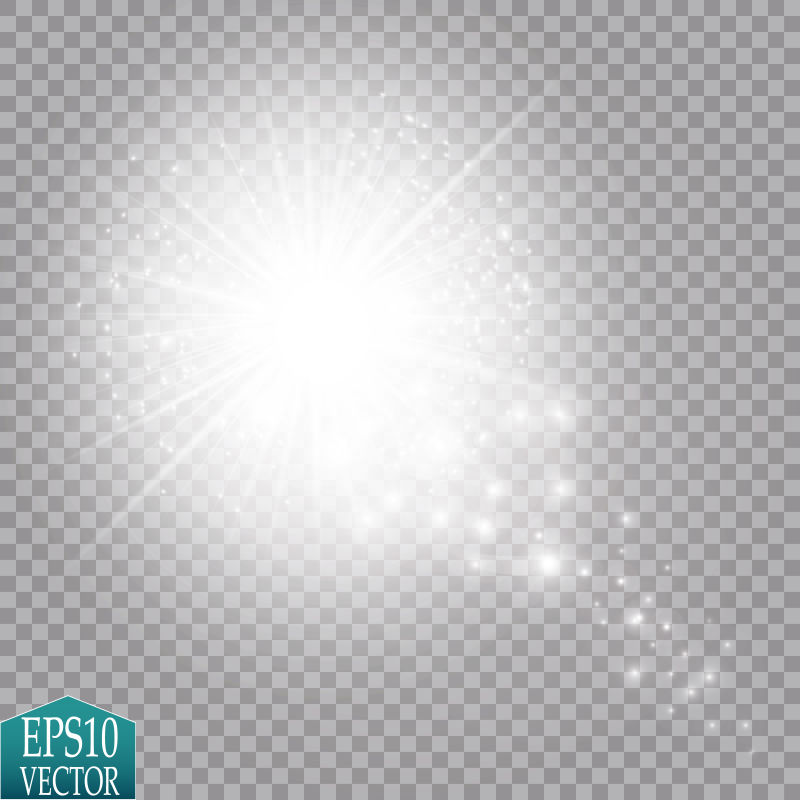 创意矢量特殊星光效应背景