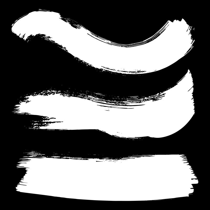 矢量手绘笔触创意抽象背景