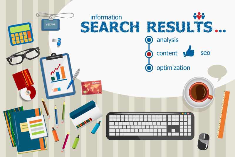 矢量商业平面设计概念