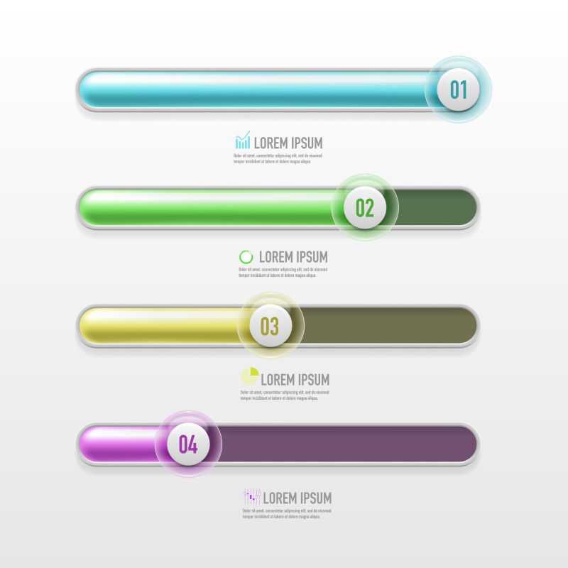 矢量信息图表和演示文稿