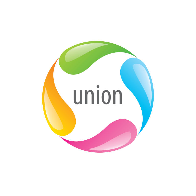 矢量图案设计标志联盟