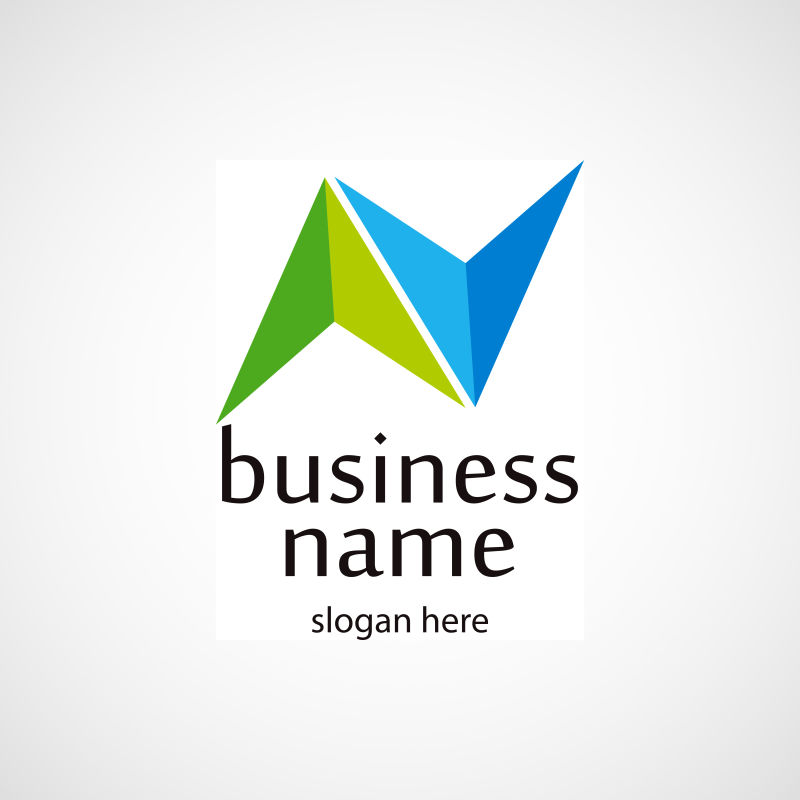 创意的公司标志设计矢量图