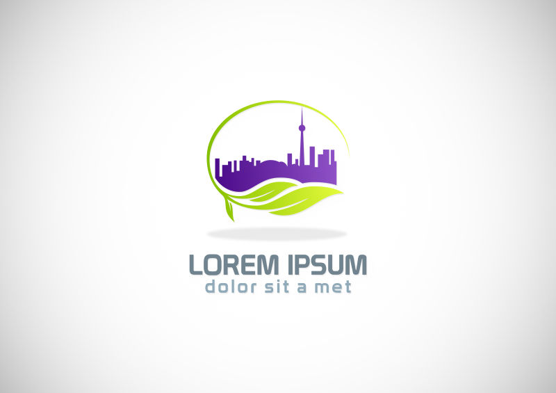 矢量城市logo设计