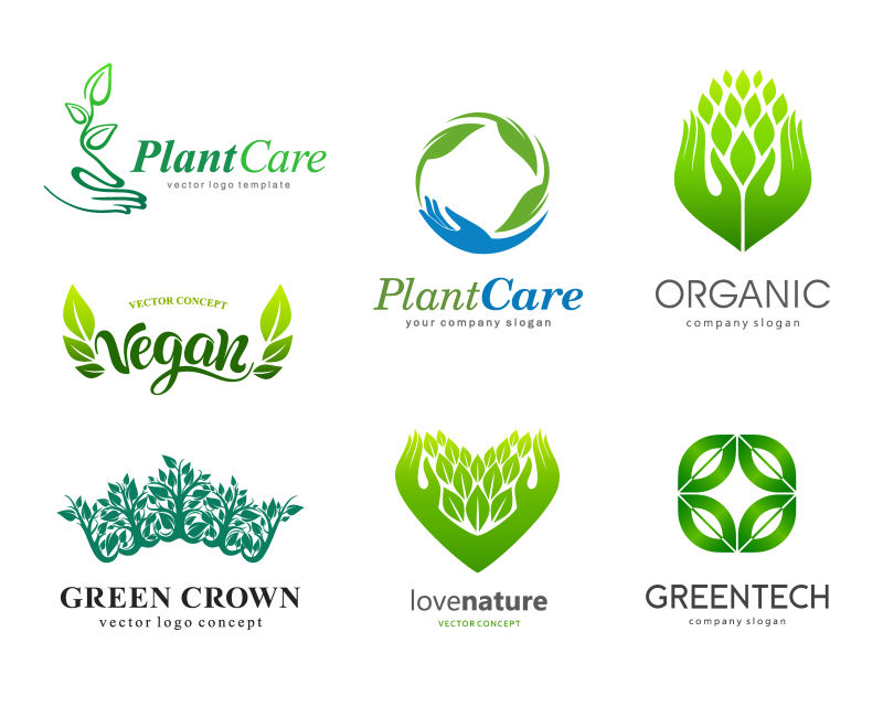 植物健康饮食与健康生活方式创意logo设计图片 矢量绿色植物健康饮食与健康生活方式创意logo设计素材 高清图片 摄影照片 寻图免费打包下载