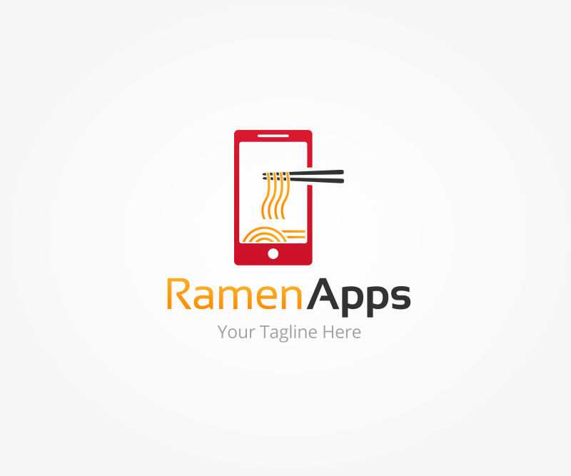矢量美食图标logo