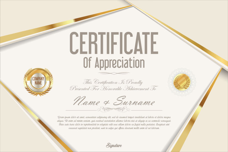 毕业证书影印样板设计图