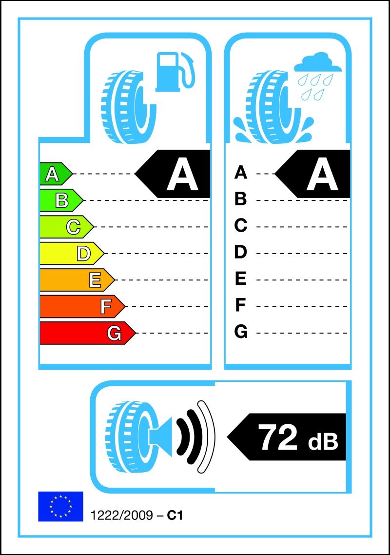 矢量轮胎新的评级图形标签