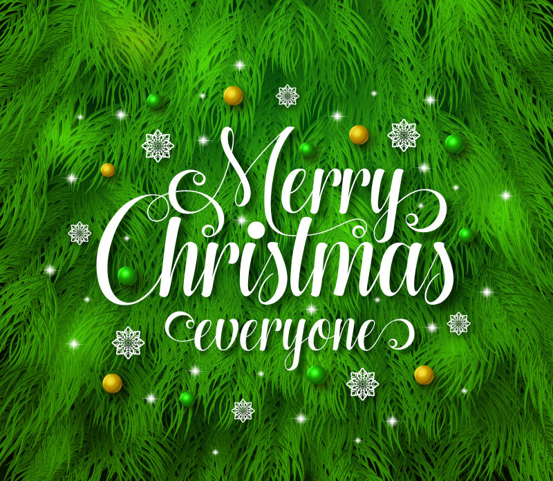 抽象矢量圣诞快乐创意背景