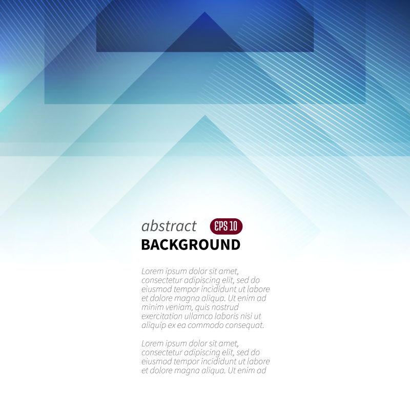 现代蓝白色抽象背景矢量