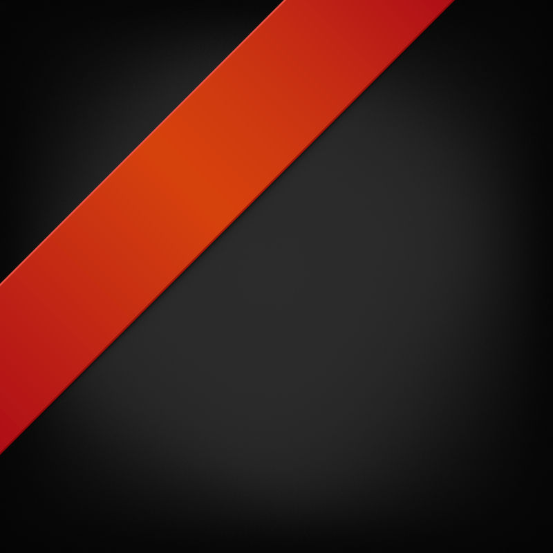 矢量的橙色书角标签