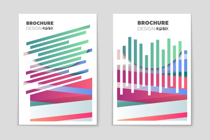 抽象矢量布局宣传,背景集