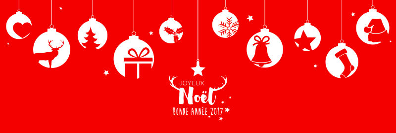 矢量挂着的白色圣诞元素背景