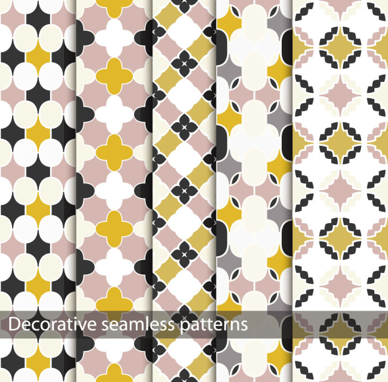 矢量的创意几何图案背景设计