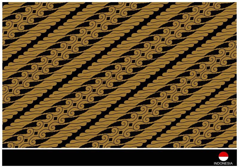 无缝图案背景矢量图