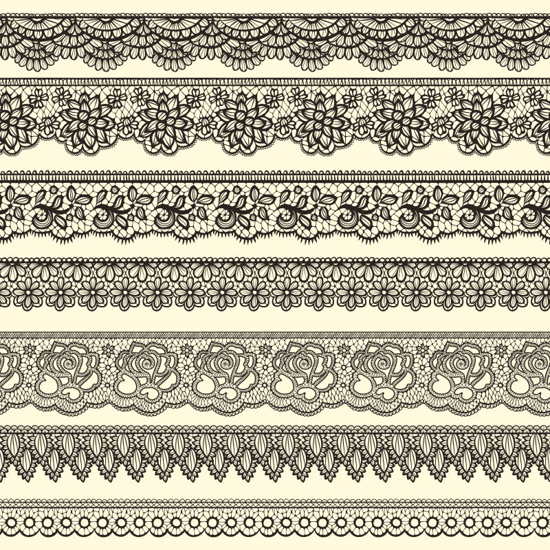 矢量边框花纹设计