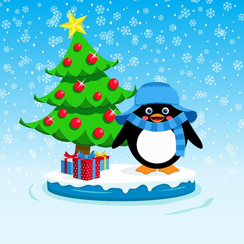 矢量圣诞节标签