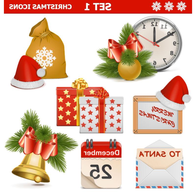 矢量圣诞图标集