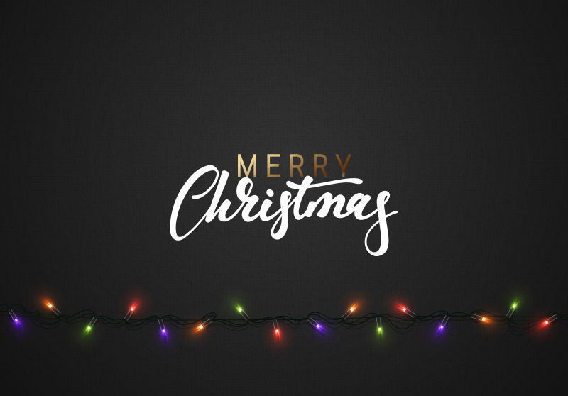 矢量的圣诞主题创意背景