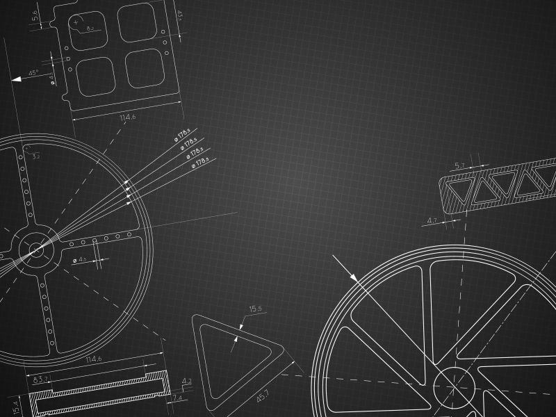 创意矢量齿轮元素设计效果图