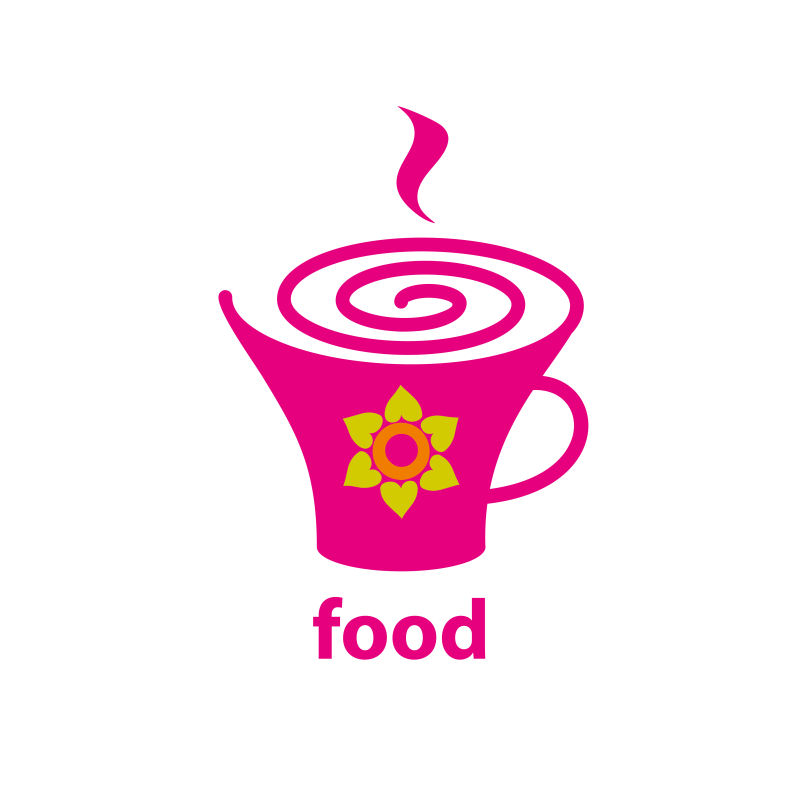 矢量的餐饮标志设计
