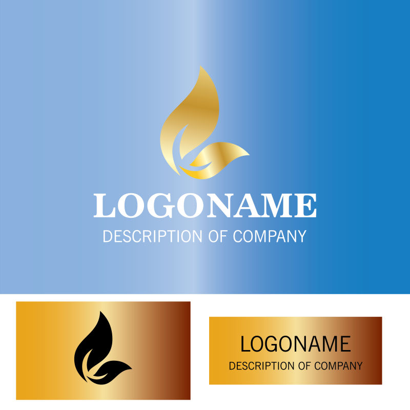 矢量商业标志图标