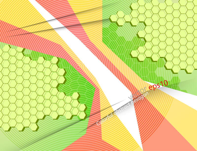 矢量抽象几何风格背景