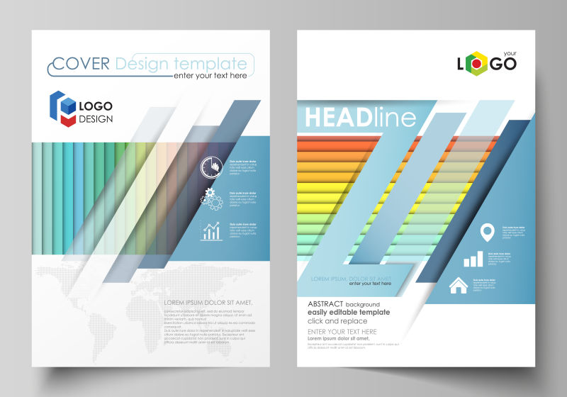 创意矢量现代商业宣传设计