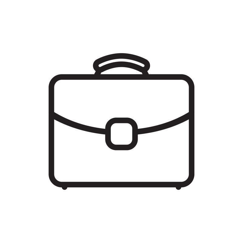 矢量线型案例图标