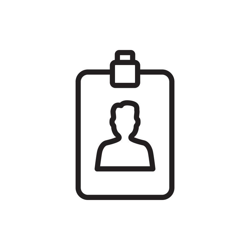 矢量剪贴板图标插图