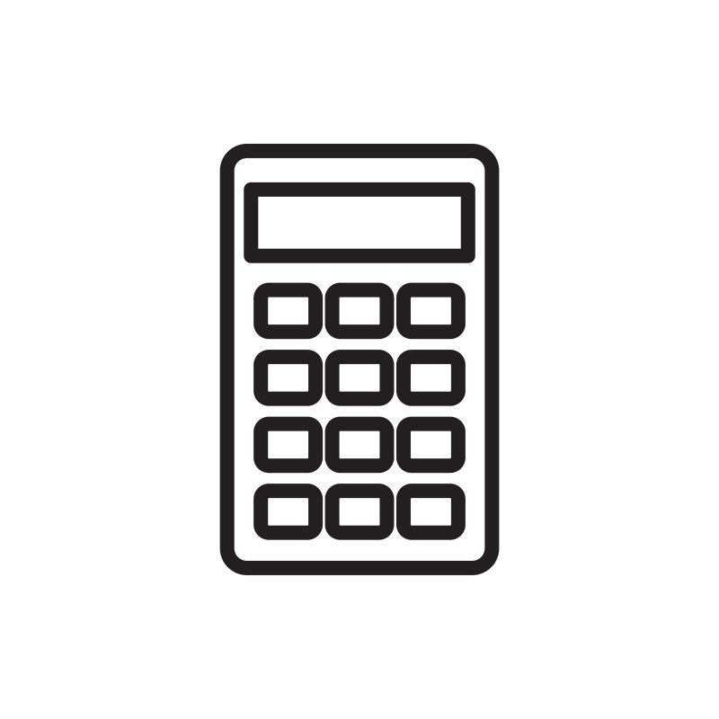 矢量计算器图标插图