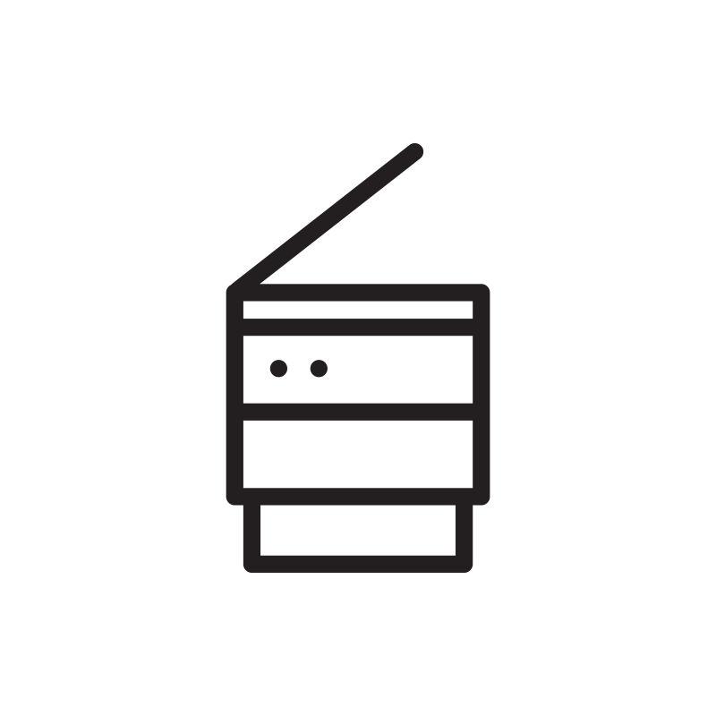 矢量垃圾桶图标