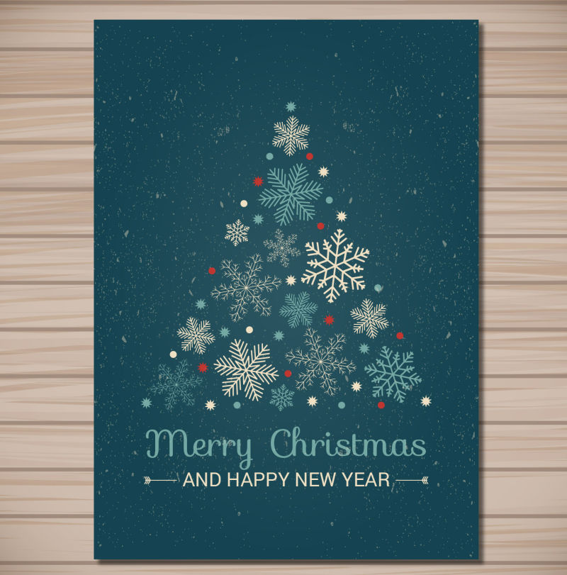 矢量的创意圣诞海报设计