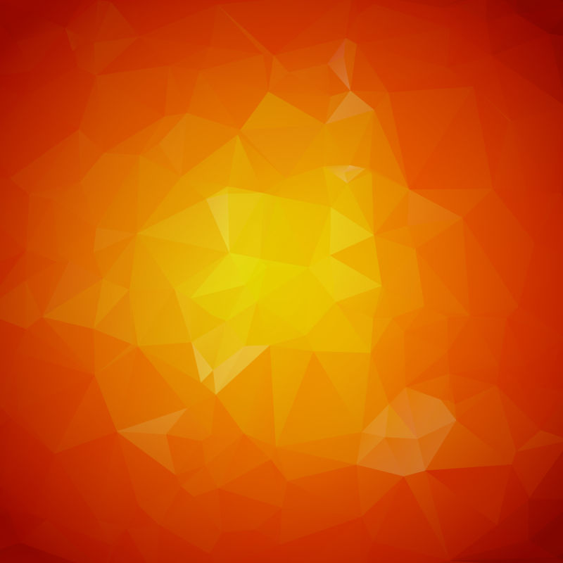 抽象矢量红色立体三角背景