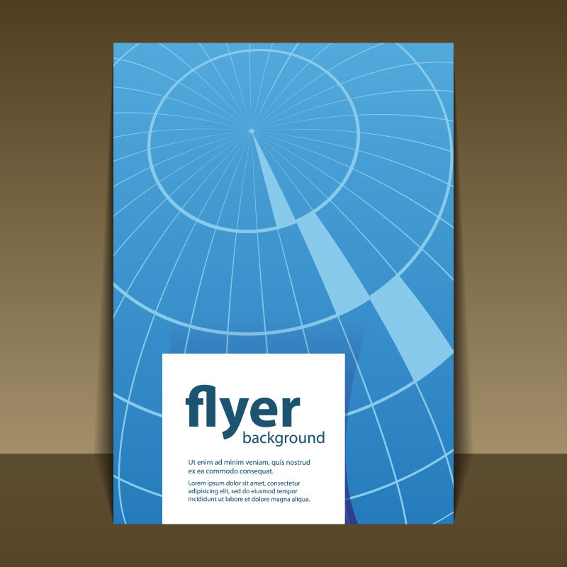 创意矢量抽象地图元素的书刊封面设计