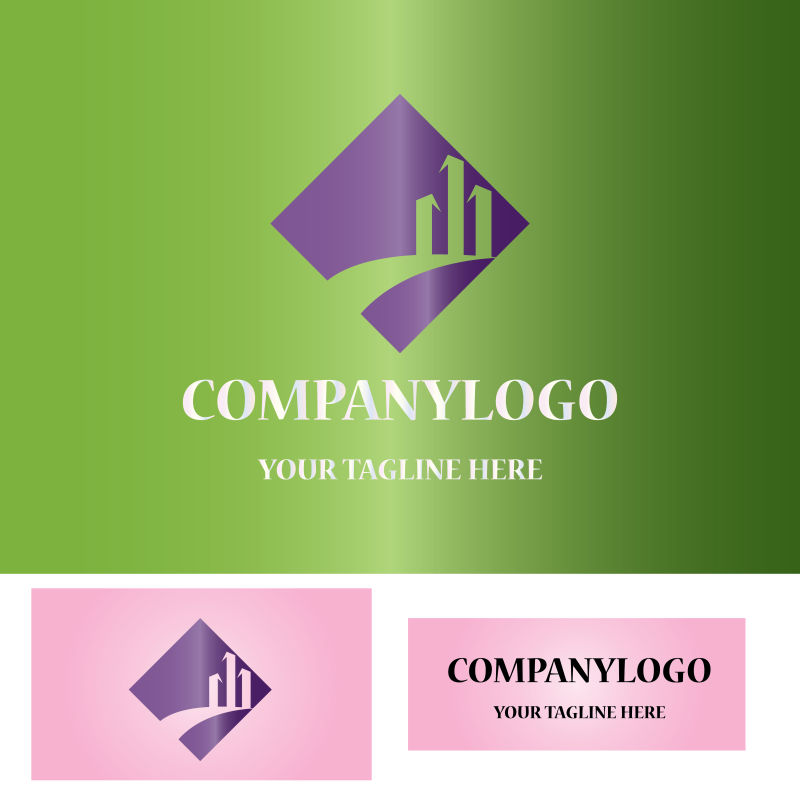 矢量商业创意的标志设计