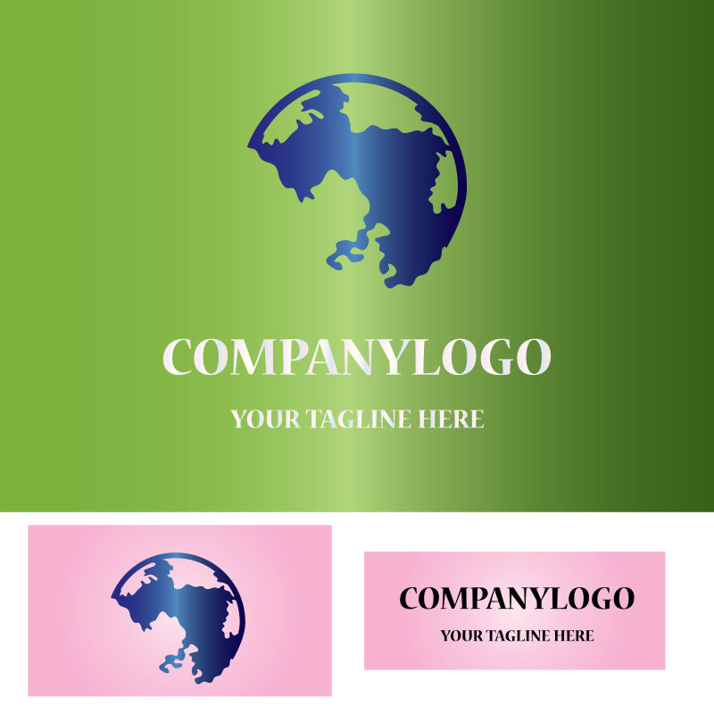 矢量现代商业标志