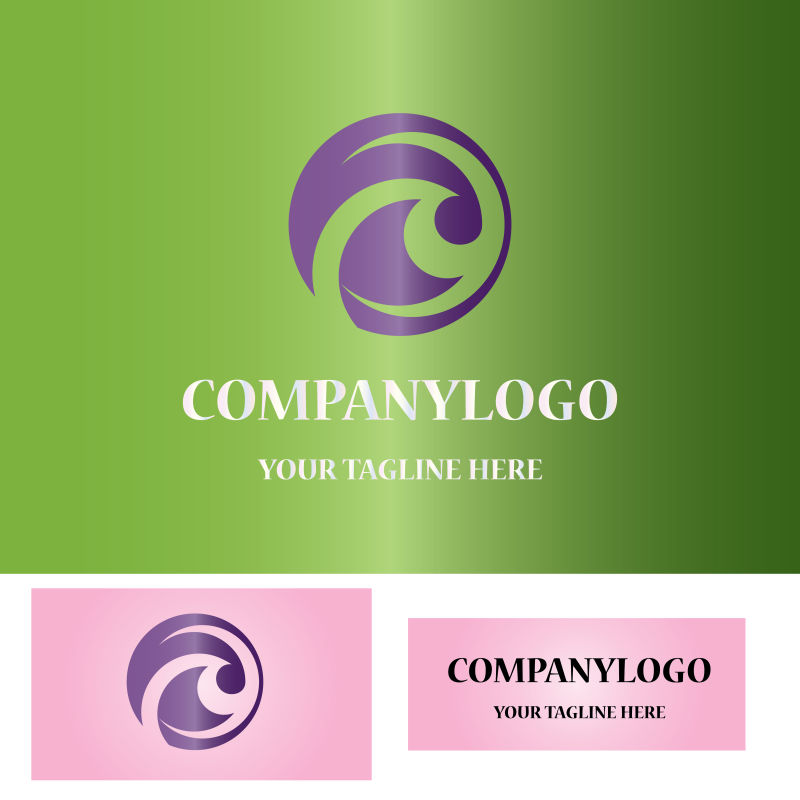 矢量的商业标志的设计