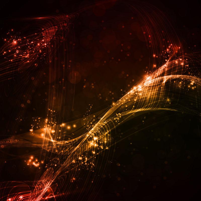 抽象光效矢量背景