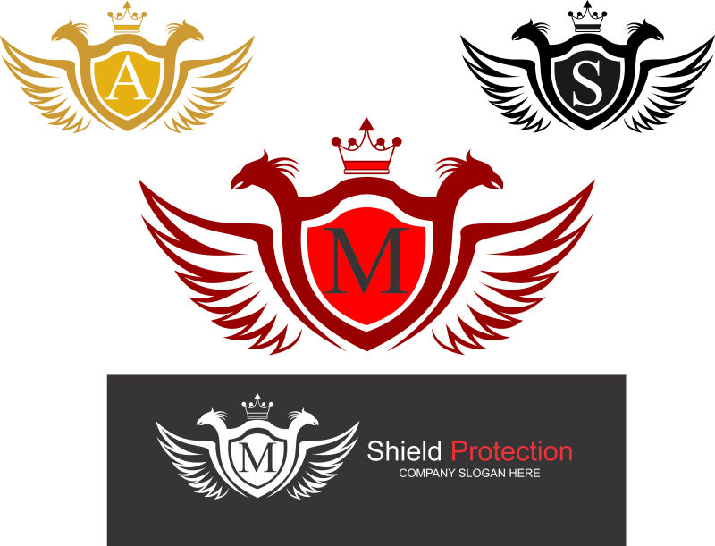 英文字母标志标识创意logo设计