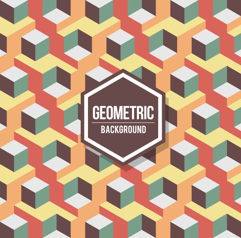 矢量现代抽象几何设计艺术背景