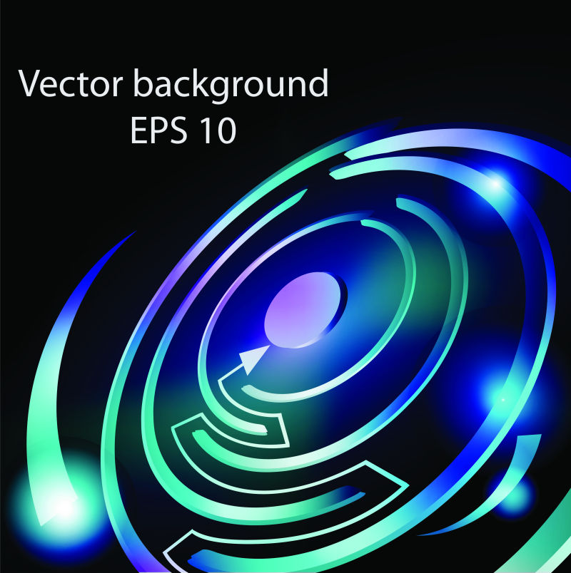 矢量彩色抽象迷宫的背景