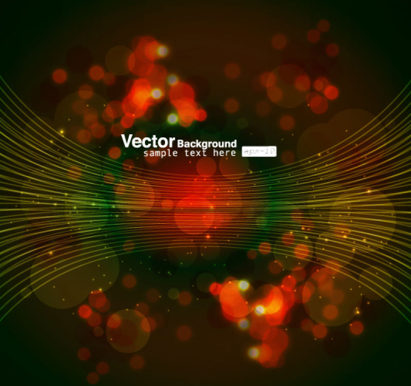 矢量彩色抽象电脑壁纸