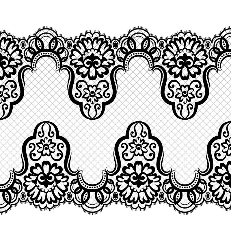 装饰边框花纹矢量图