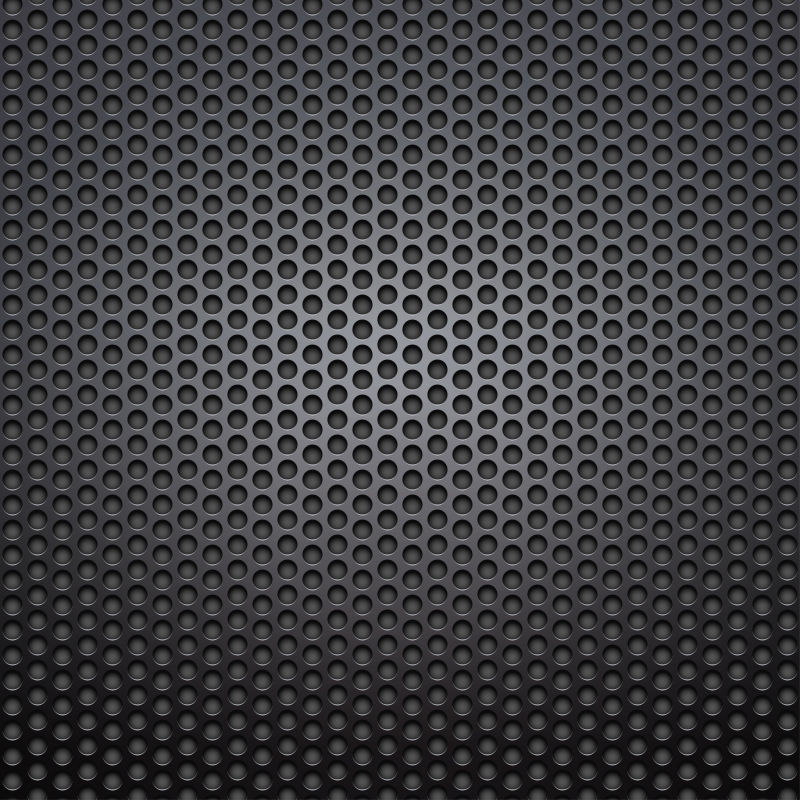 创意矢量黑色抽象金属质感背景